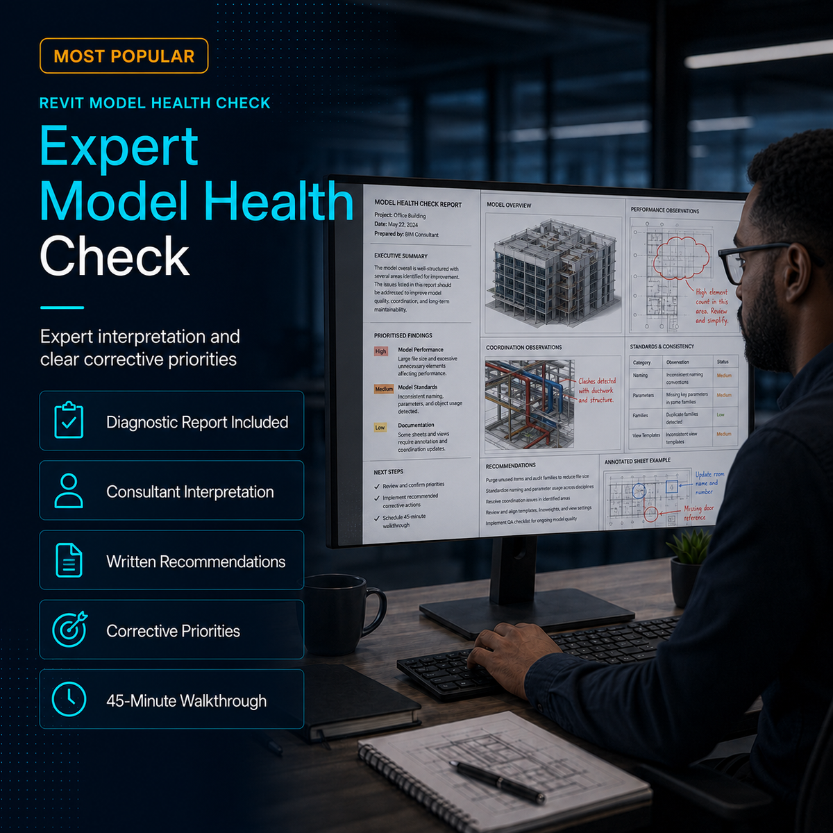 Revit Model Health Check Services