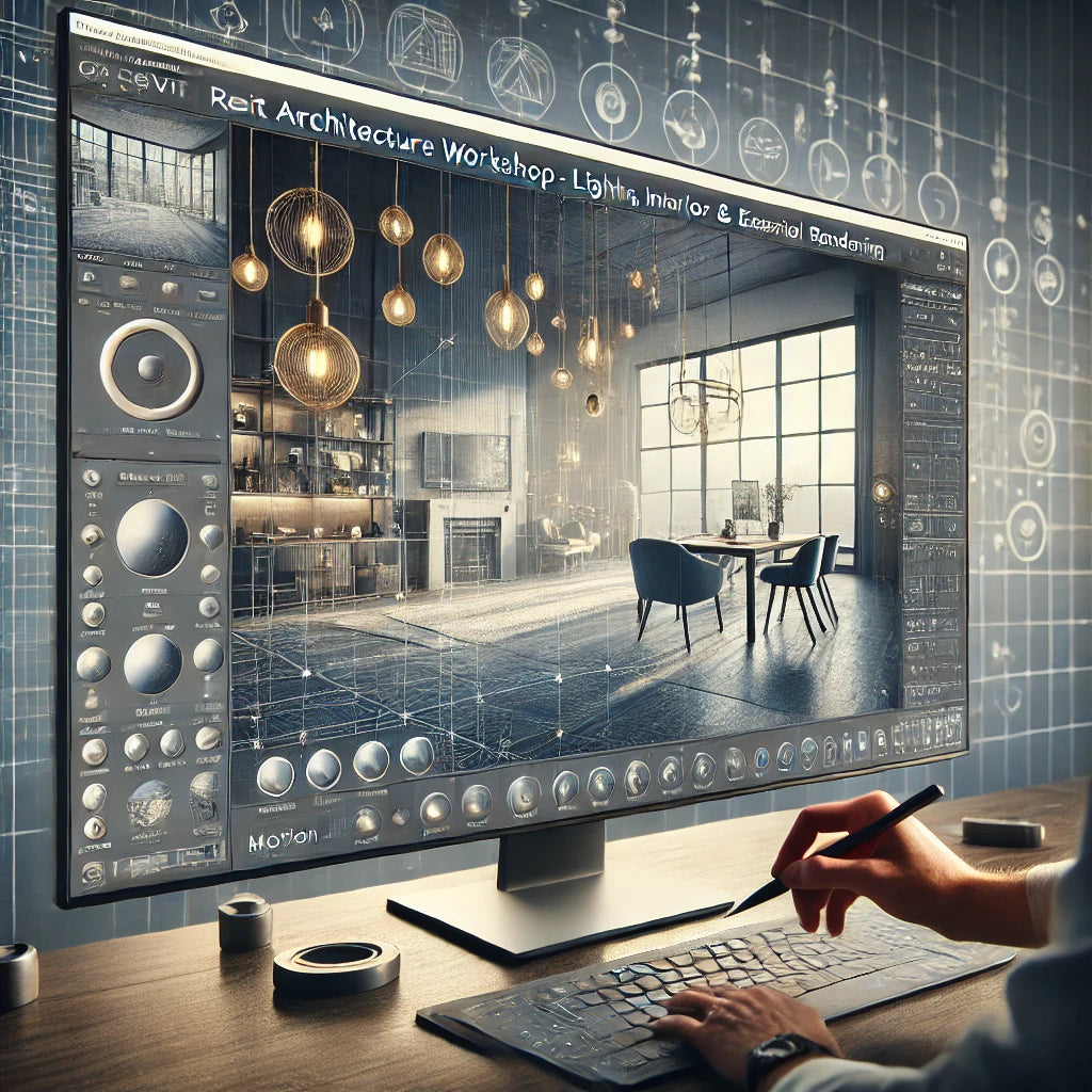 16. Revit Architecture Workshop - Rendering with Twinmotion: Light fixtures, interior & exterior rendering