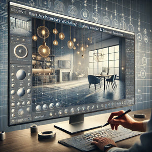 16. Revit Architecture Workshop - Rendering with Twinmotion: Light fixtures, interior & exterior rendering