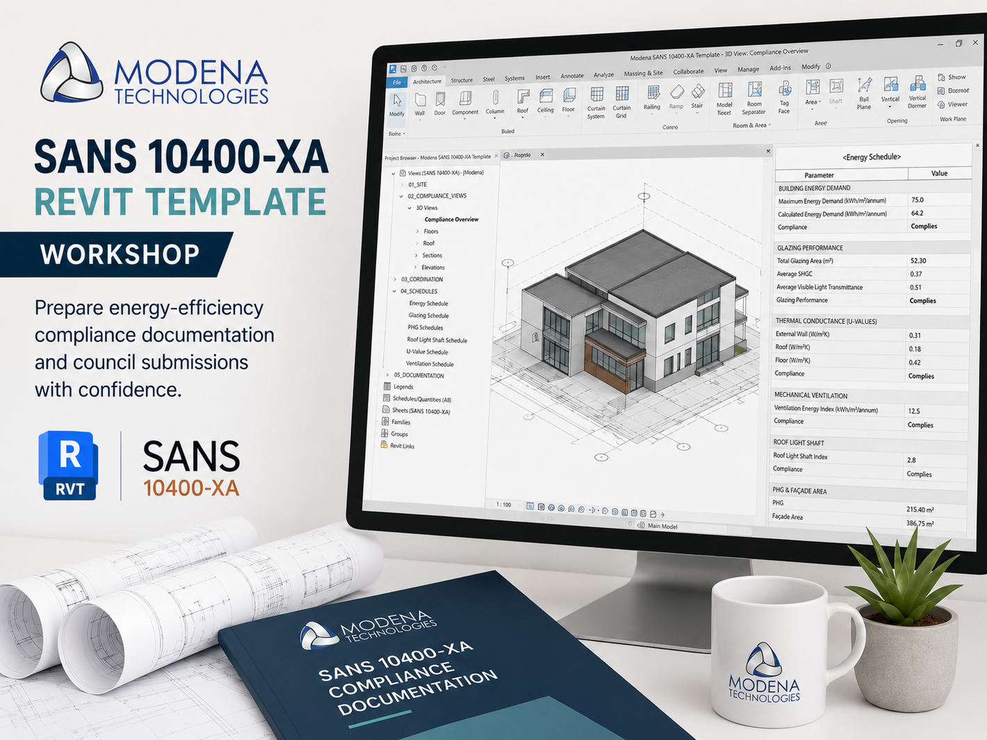 Modena SANS 10400-XA Revit Workshop
