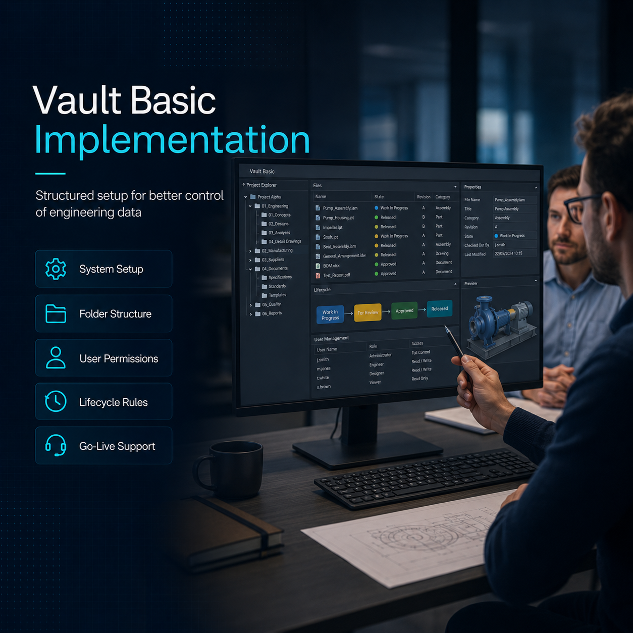 Vault Basic Implementation